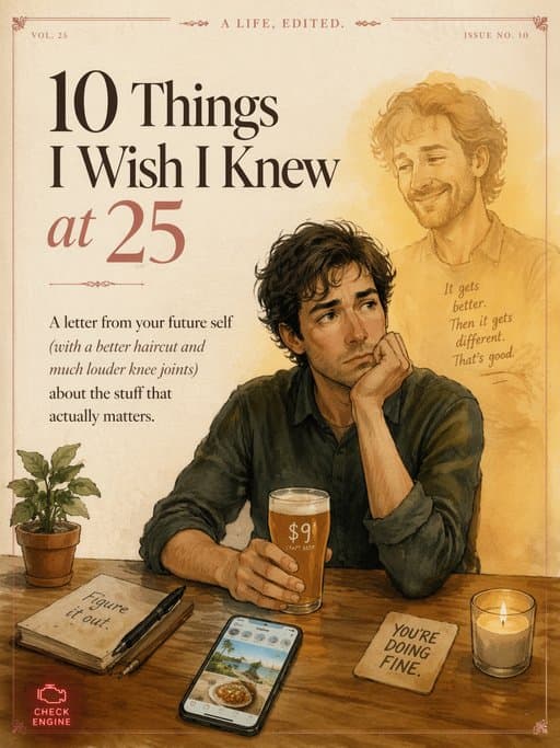 10 Things I Wish I Knew at 25, a carousel created in FormaLM.
