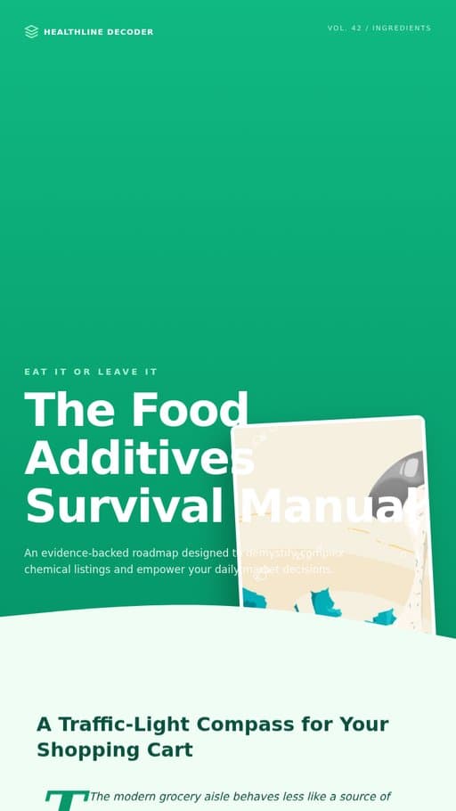 Eat It or Leave It: Ingredient Dictionary Summary, a web page created in FormaLM.